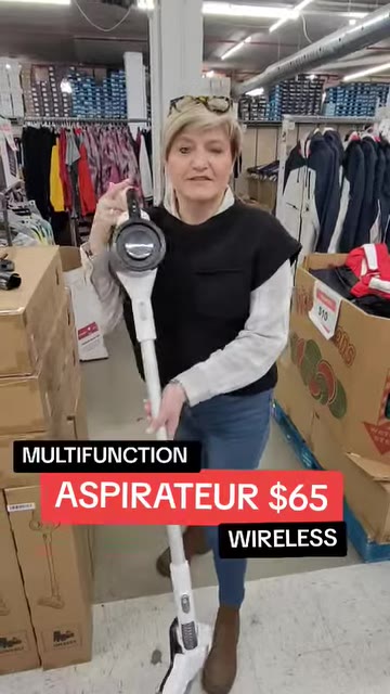 Aspirateur sans fil ultra léger